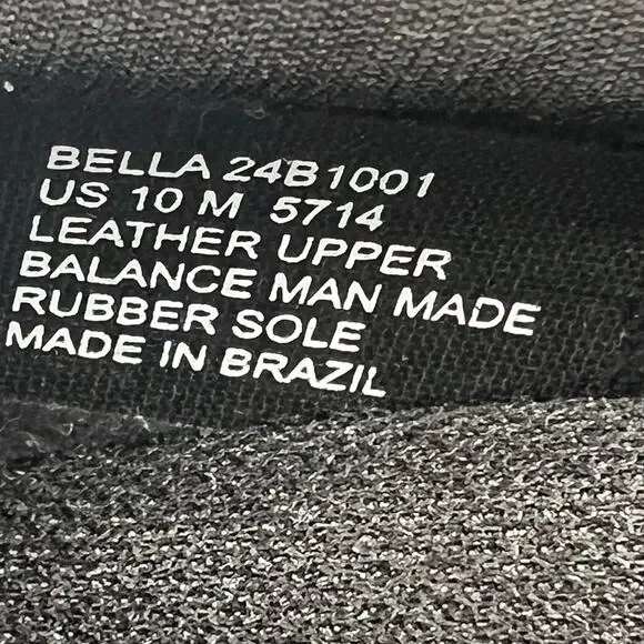 NWOT Abeo Womens Bella 24/7 Brown Leather Clogs Comfort Shoes Buckle - Picture 9 of 10